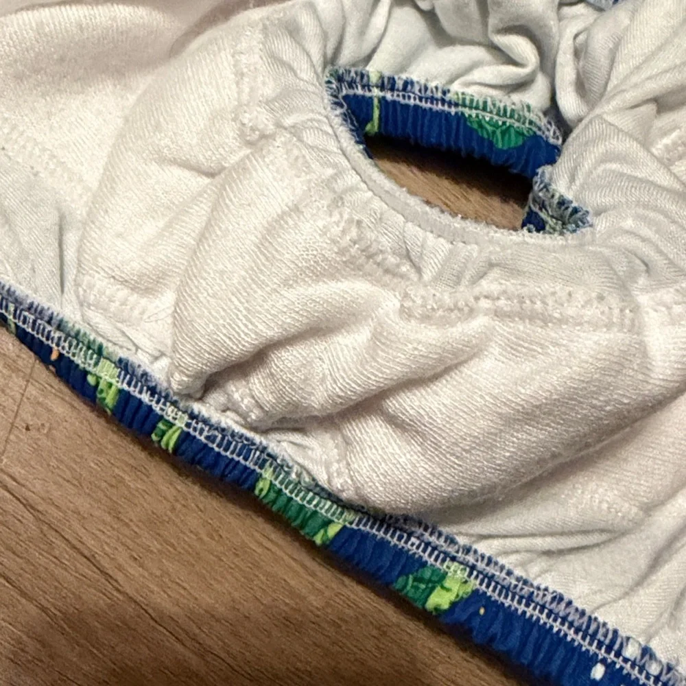 Blue Turtle Print Baby Swim Diaper 3-6m kids bottoms